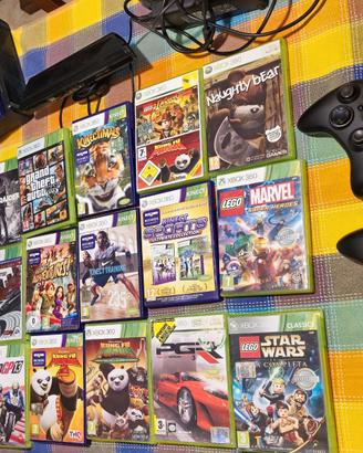 XBOB 360, Kinect, 2 Joypad, 21 giochi