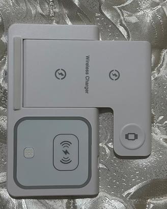 Caricatore wireless 3 in 1