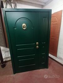 porta blindata a 2 ante esposizione