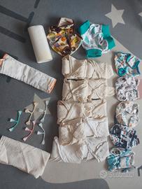 pannolini lavabili new born, pop-in, mussole