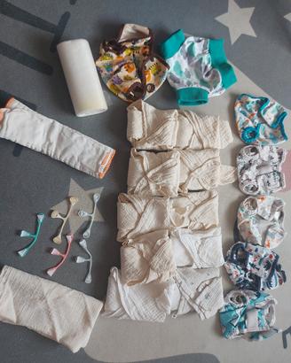 pannolini lavabili new born, pop-in, mussole