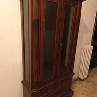 fuciliera in legno e vetro