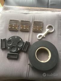 Lotto accessori subacquea