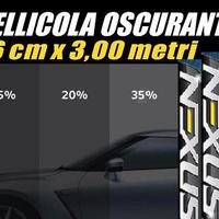 Pellicola per oscurare vetri auto nexus 20% 5% 35%