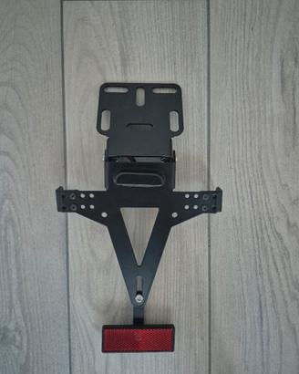 Porta targa regolabile universale moto