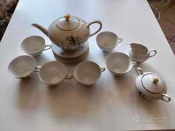 set da tè in porcellana Bareuther Waldassen produz