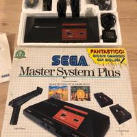 Sega Master System Plus console completa
