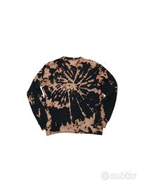 Felpa girocollo fantasia  tiedye 