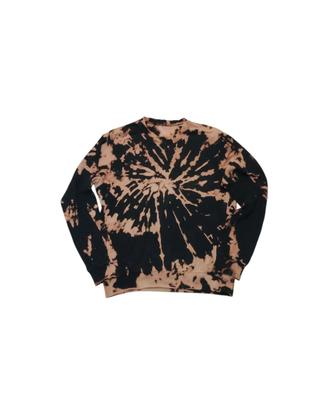 Felpa girocollo fantasia  tiedye 