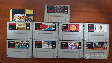 Giochi per super nintendo SNES 64 e commodore 64