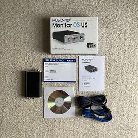 DAC USB Amplificatore Cuffie Musiland Monitor 03