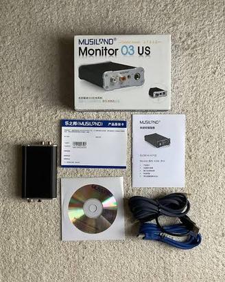 DAC USB Amplificatore Cuffie Musiland Monitor 03