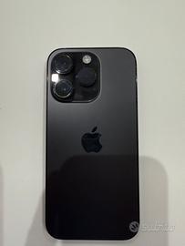 Iphone 14 pro nero  128gb con dispay rotto