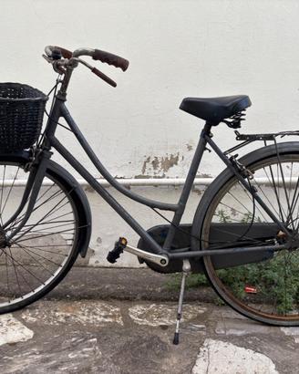 Bicicletta con freni a bacchetta