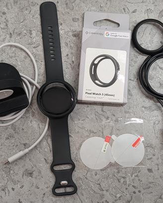 Google pixel Watch 3 45mm nero