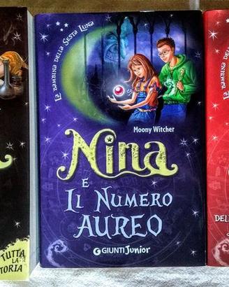 Libro fantasy Nina la bambina della Sesta Luna - C