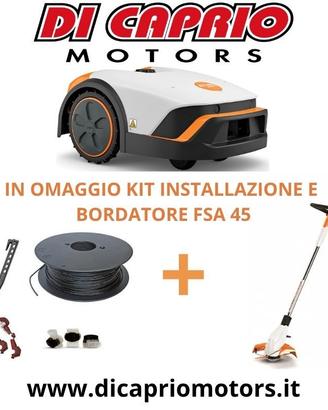 ROBOT RASAERBA STIHL iMOW 4 con Omaggi