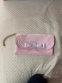 Pochette rosa da polso fiocco La fille des fleurs