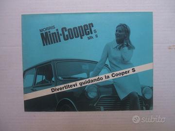 DEPLIANT AUTO MINI COOPER S MK II ANNI 60.