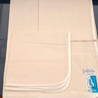 Servizio americana puro lino x 2