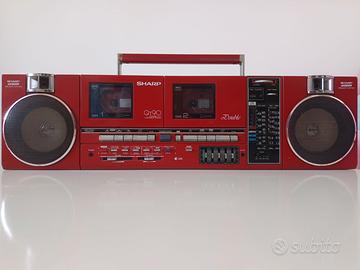 Sharp QT-90ZR Vintage 80s Boombox Hi-Fi Portable