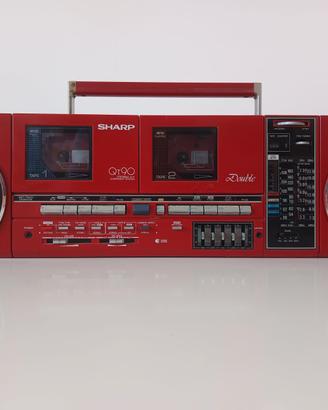 Sharp QT-90ZR Vintage 80s Boombox Hi-Fi Portable