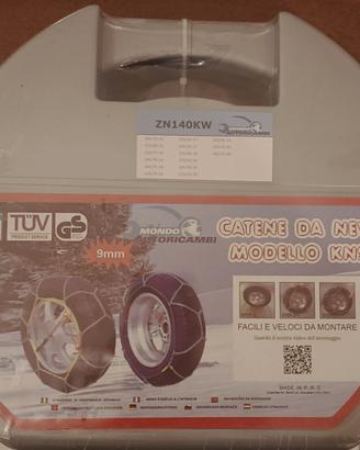 Catene da neve 9 mm