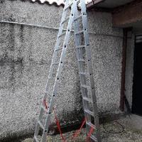 scala alluminio 2x12