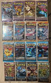 Bustine pokemon xy nero e bianco in italiano