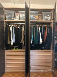 mobili camera da letto color caffè