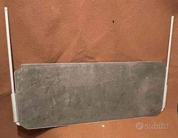 IKEA Summera vassoio tastiera grigio metallo