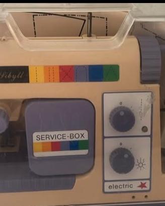 Macchina da cucire vintage per ragazzine