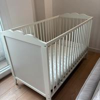 Lettino ikea bianco