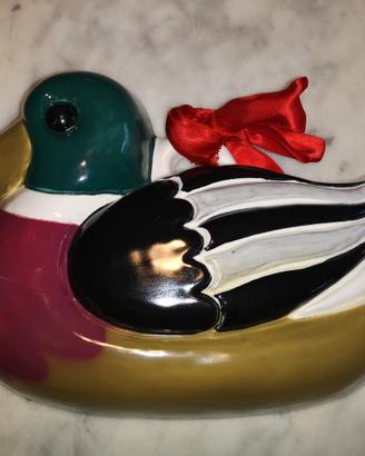 Formella Thun Anatra Germano Vintage