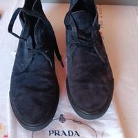 mocassini uomo Prada tg 43,5 in pelle 