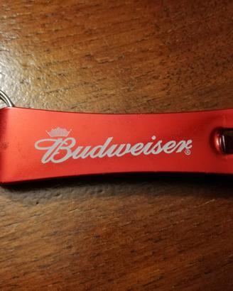 Portachiavi apribottiglie Budweiser 