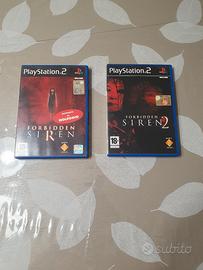 Lotto Forbidden Siren 1 e 2 pal 🇮🇹