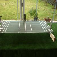 GRIGLIA BRACIERE 100X60 INOX PER CAMINO - ilSimo