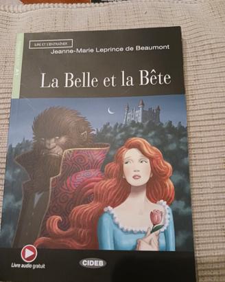 Libro Francese A1, titolo; 'La Belle et la BESTIA'