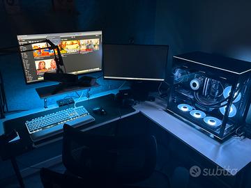Postazione completa pc 5070ti 9800x3d