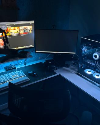 Postazione completa pc 5070ti 9800x3d