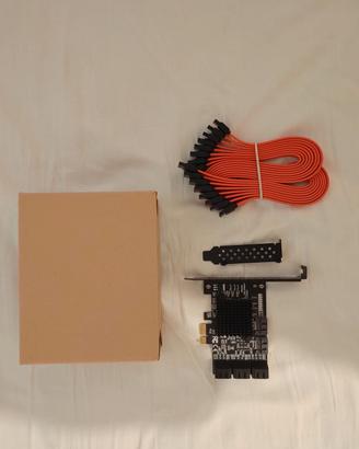 Scheda Espansione PCIE Sata 8 Porte