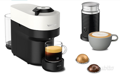 Nespresso Vertuo Pop  Aeroccino, Macchina Caffè