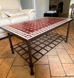 Tavolo marocchino zellige 100x60x45