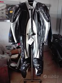 TUTA IN PELLE MOTO UOMO SPYKE TG.48