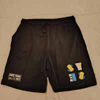 Pantaloncini Sweet Years neri con stampa