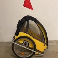 Carrellino porta bambini per bici