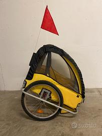 Carrellino porta bambini per bici