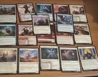 Lotto 75 carte semi vintage Magic The Gathering