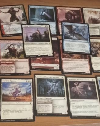 Lotto 75 carte semi vintage Magic The Gathering